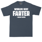 Worlds Best Farter I Mean Father | Mens Tall T-Shirt