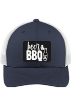 Beer & BBQ - 3D Patch Trucker Hat