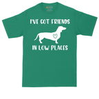 I've Got Friends in Low Places | Mens Tall T-Shirt