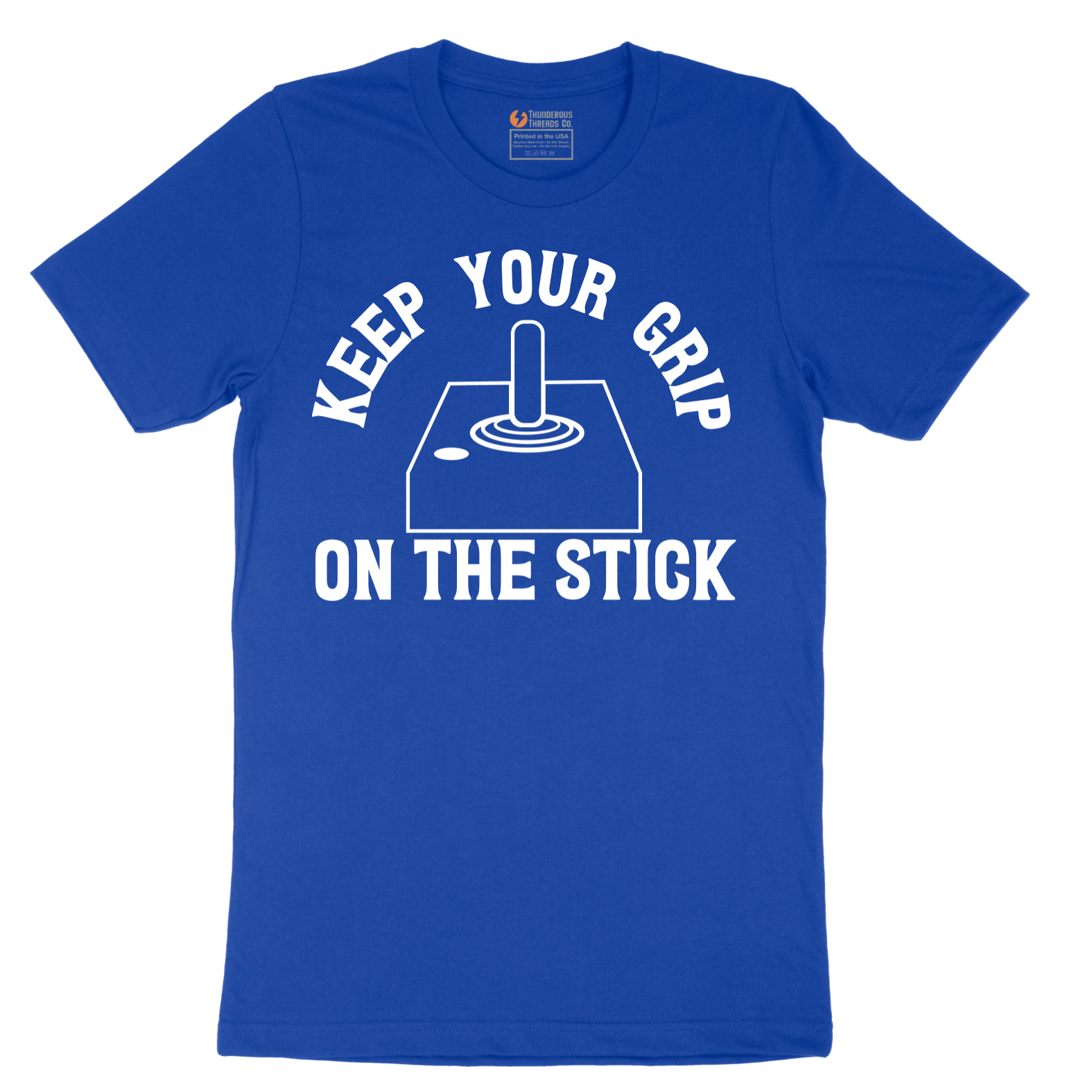 Keep Your Grip on the Stick - Mens T-Shirt - Sizes S - 6XL