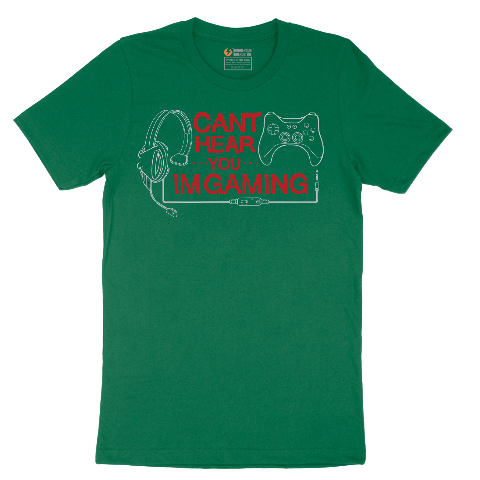 Can't Hear You I'm Gaming - Mens T-Shirt - Sizes S - 6XL
