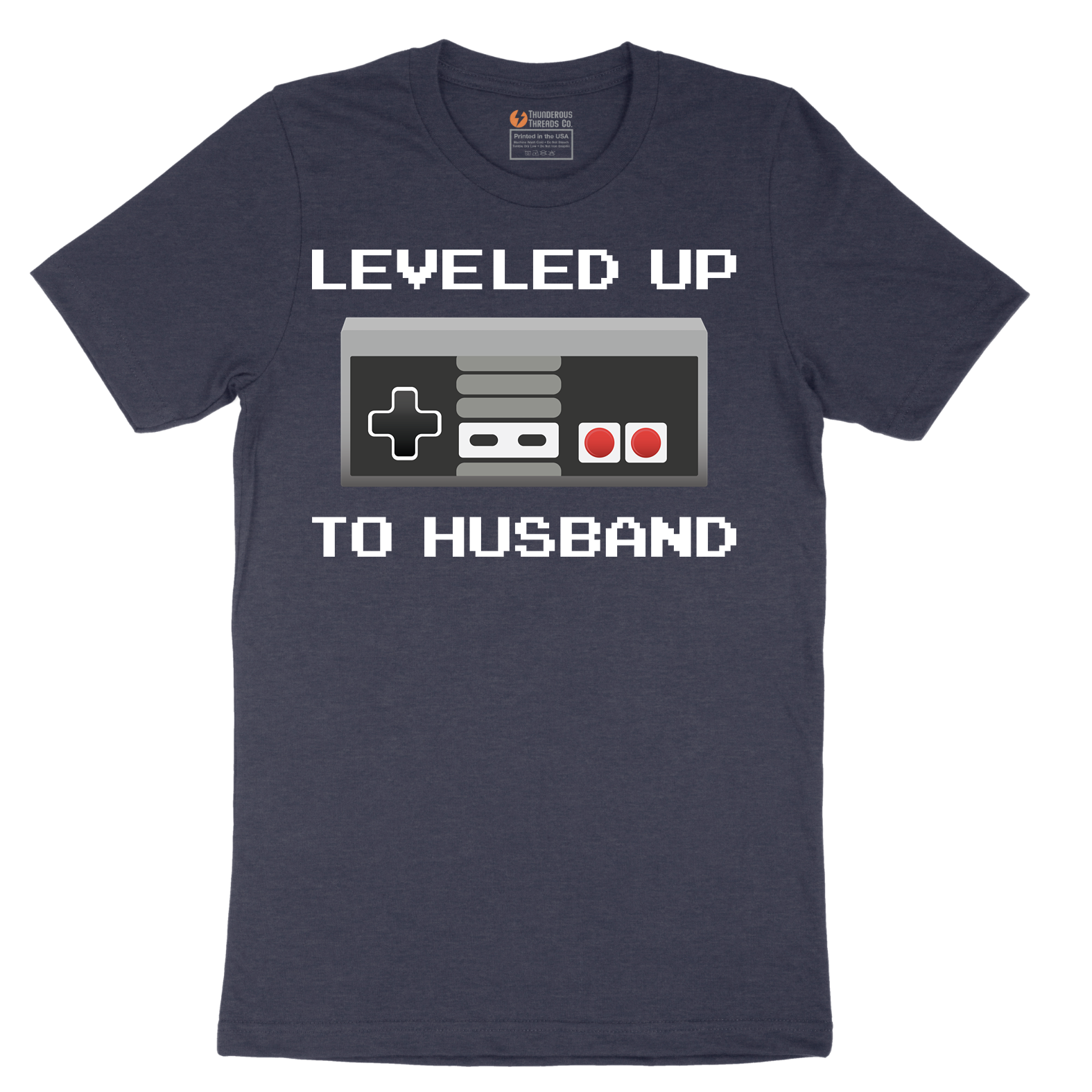 Leveled Up to Husband - Mens T-Shirt - Sizes S - 6XL