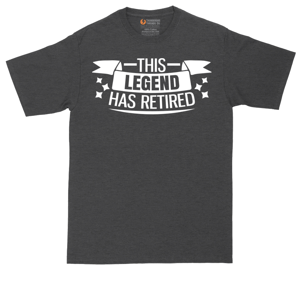 This Legend Has Retired | Mens Tall T-Shirt