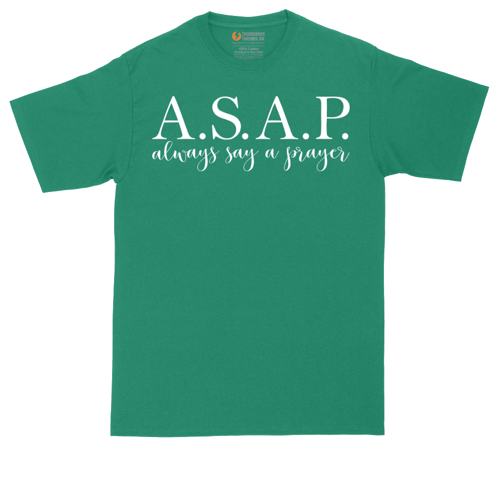 Always Say a Prayer | Mens Tall T-Shirt