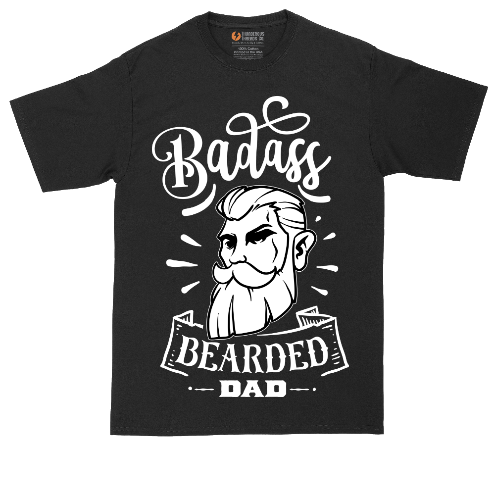 Bad Ass Bearded Dad | Mens Tall T-Shirt