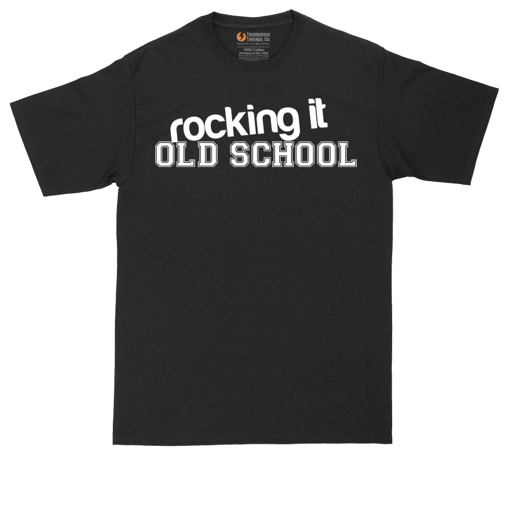 Rocking It Old School | Mens Tall T-Shirt