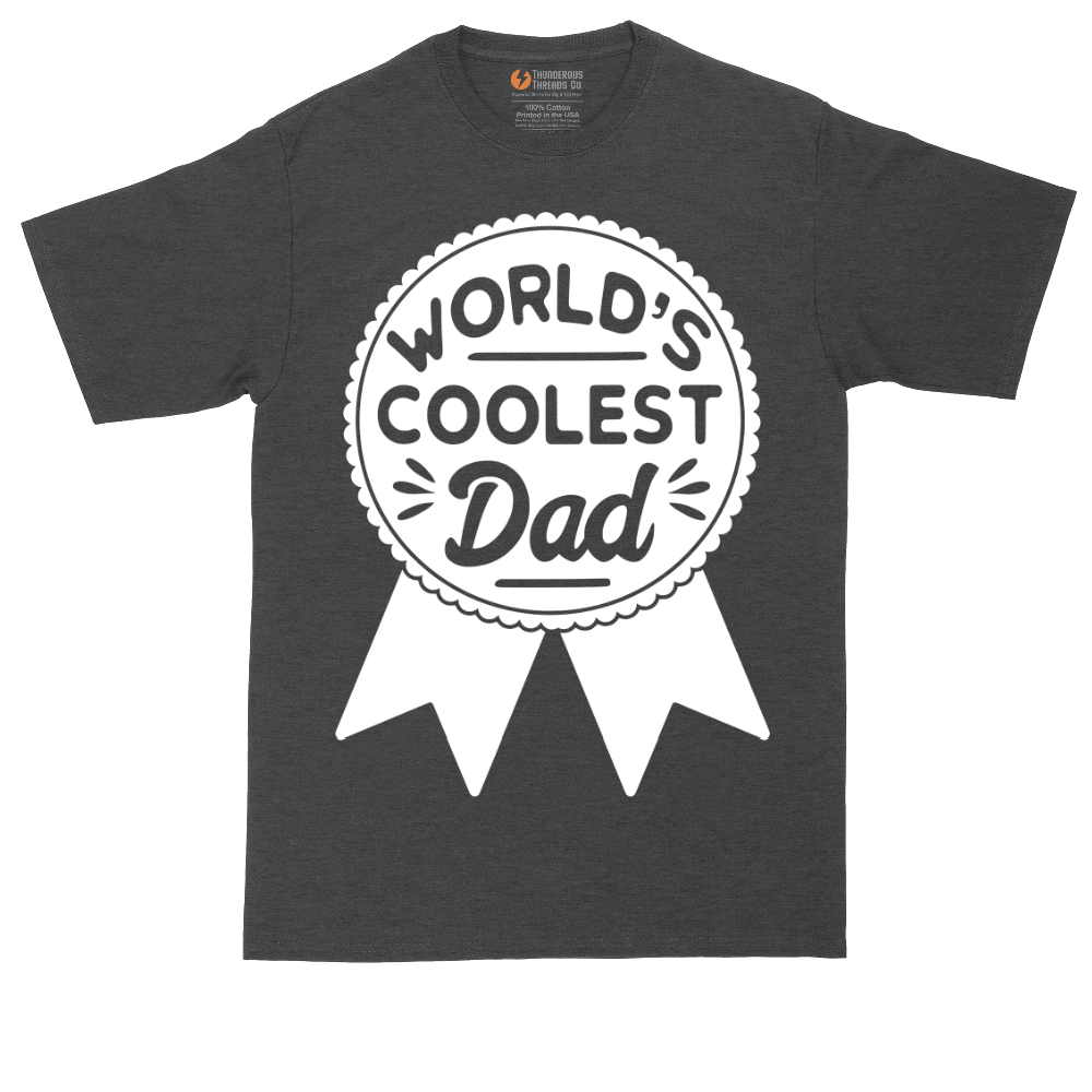 Worlds Coolest Dad | Mens Tall T-Shirt