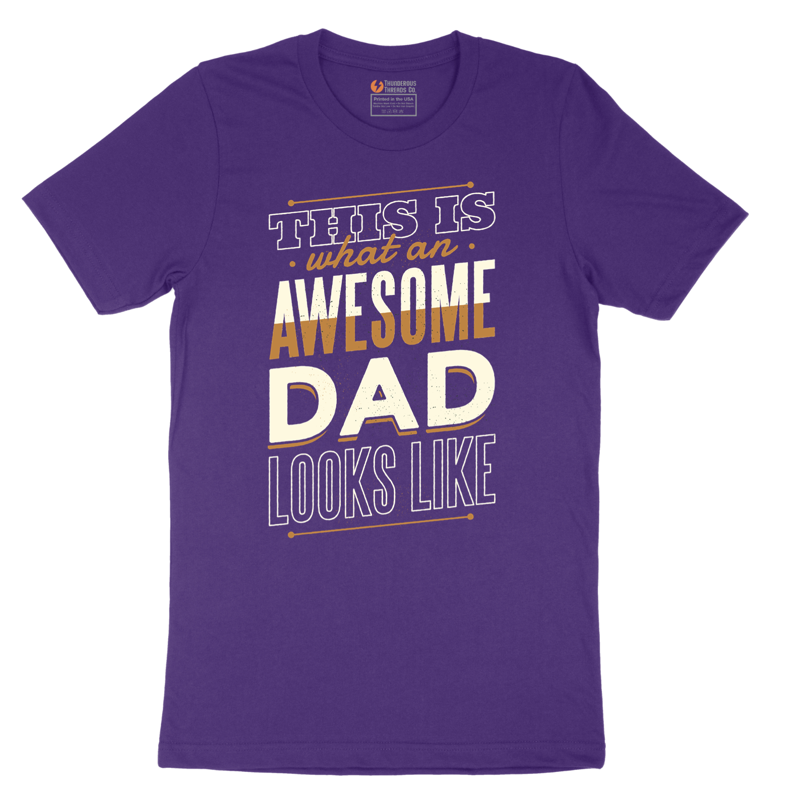 This is What an Awesome Dad Looks Like - Mens T-Shirt - Sizes S - 6XL