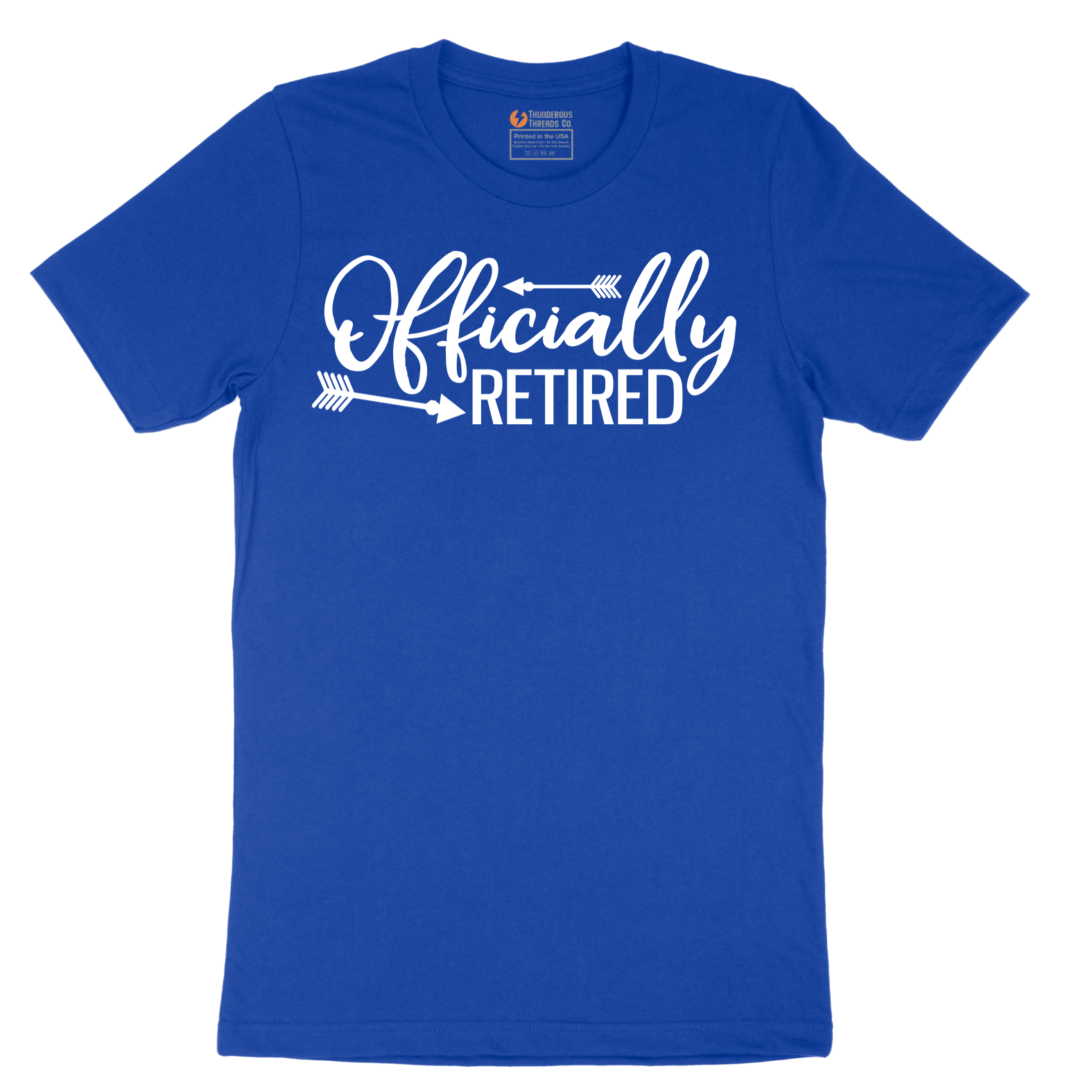 Officially Retired - Mens T-Shirt - Sizes S - 6XL
