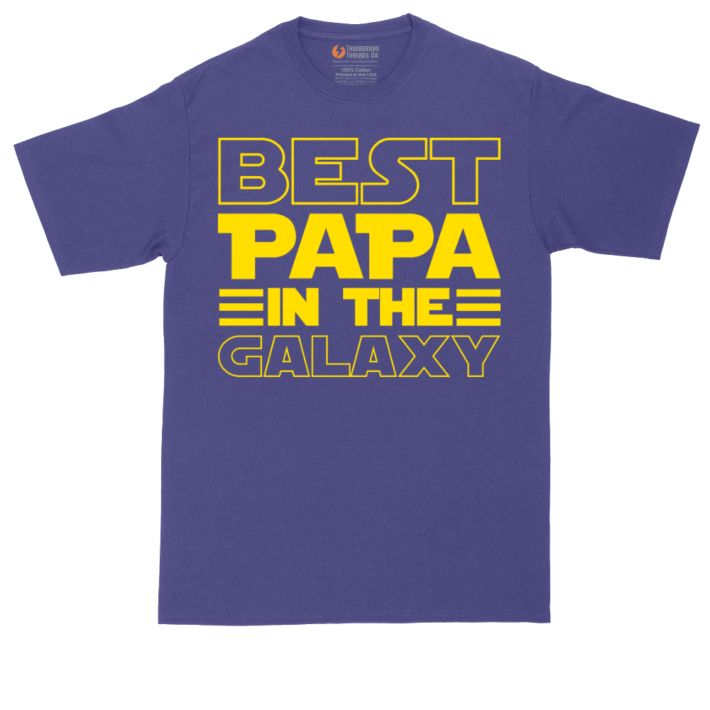 Best Papa in the Galaxy | Mens Tall T-Shirt