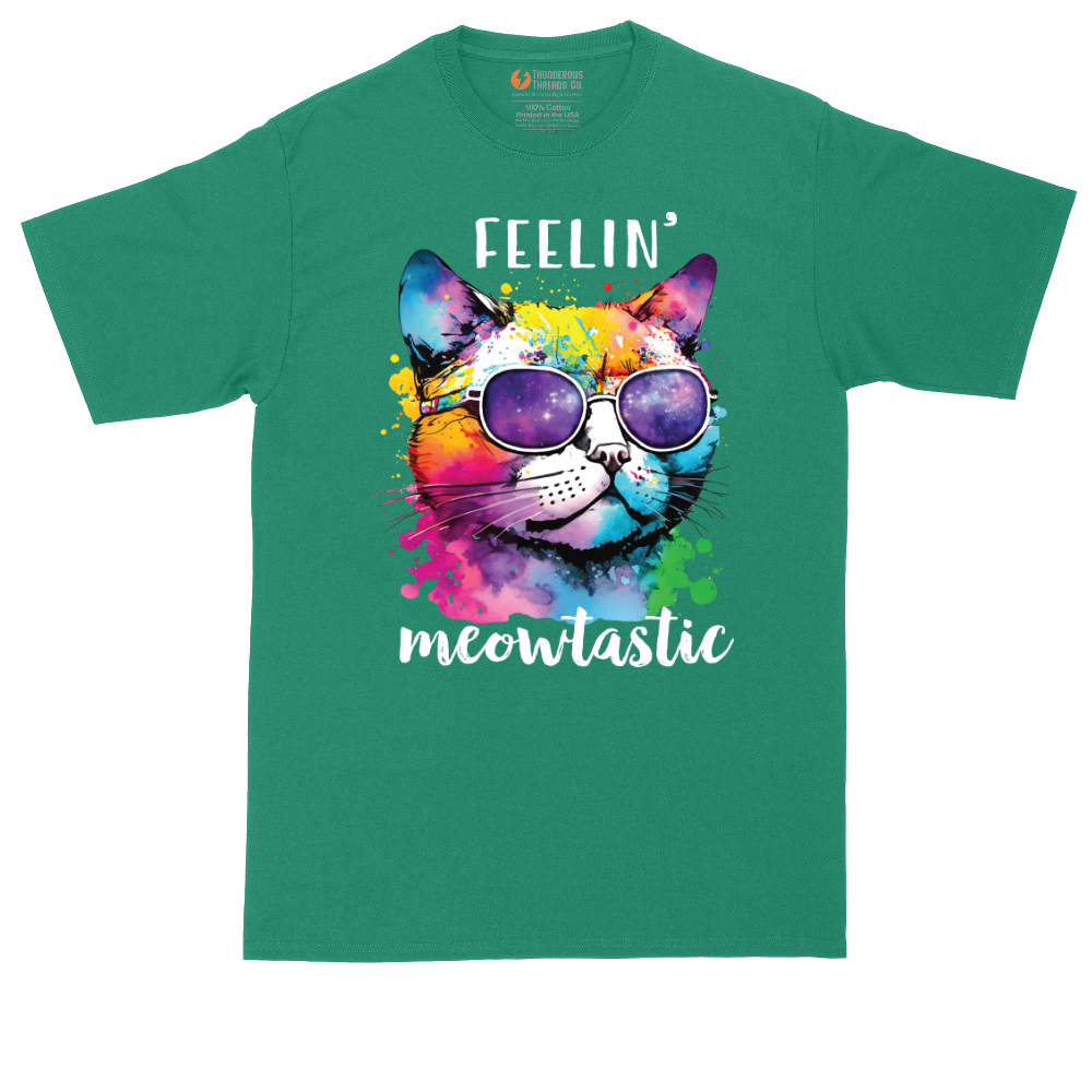 Feeling Meowtastic | Mens Tall T-Shirt