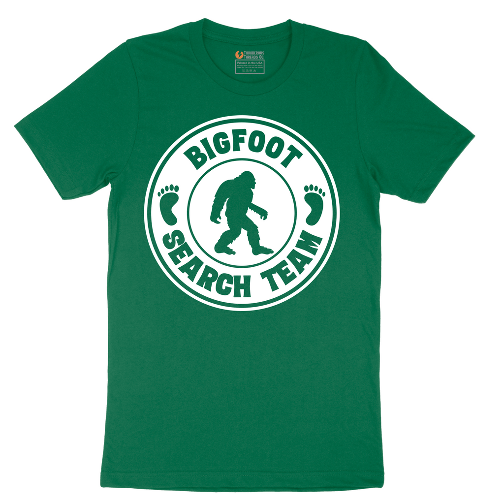 Bigfoot Search Team - Mens T-Shirt - Sizes S - 6XL