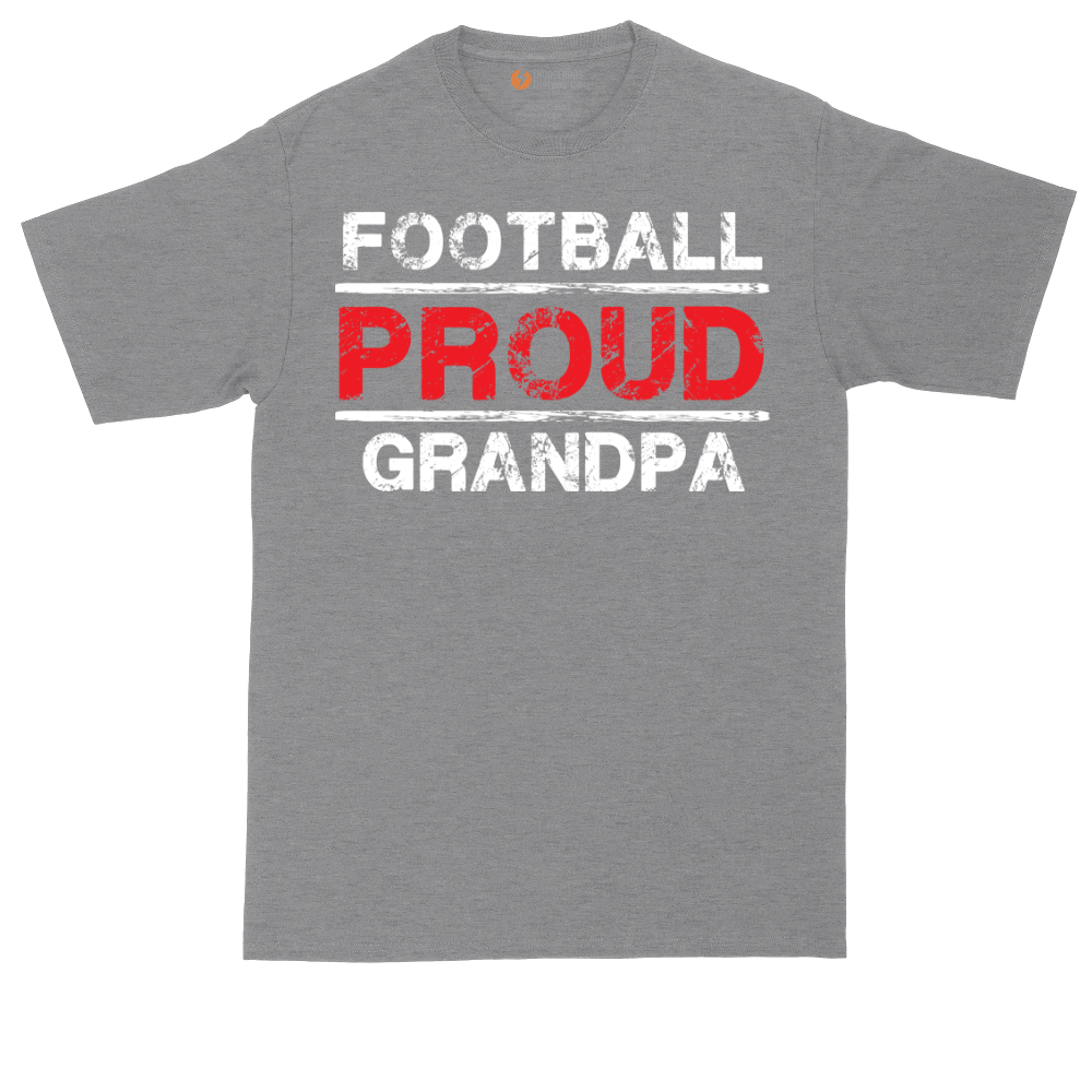 Proud Football Grandpa | Mens Tall T-Shirt