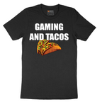 Gaming and Tacos - Mens T-Shirt - Sizes S - 6XL