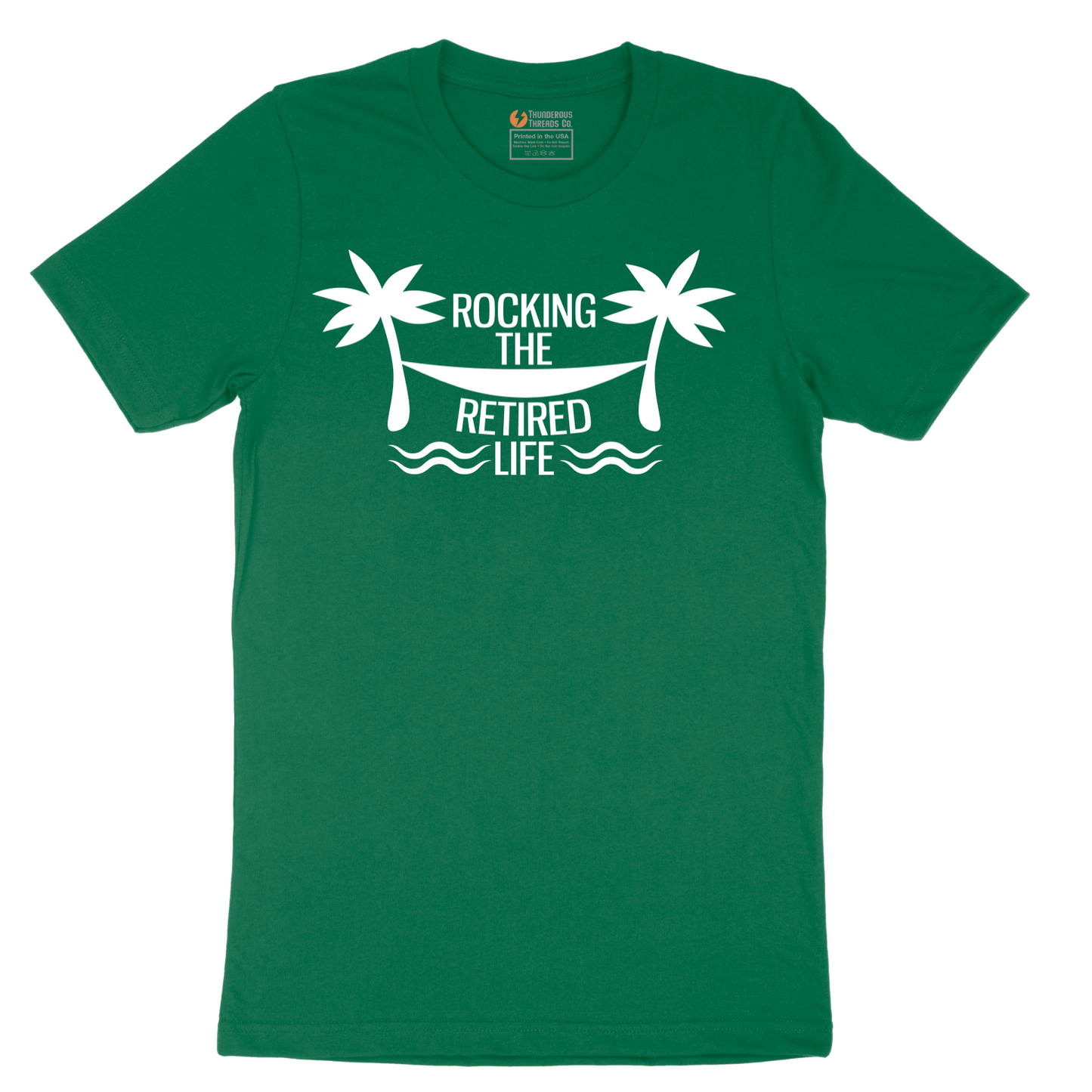 Rocking the Retired Life - Mens T-Shirt - Sizes S - 6XL