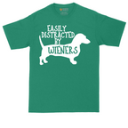 Easily Distracted by Weiners | Mens Tall T-Shirt