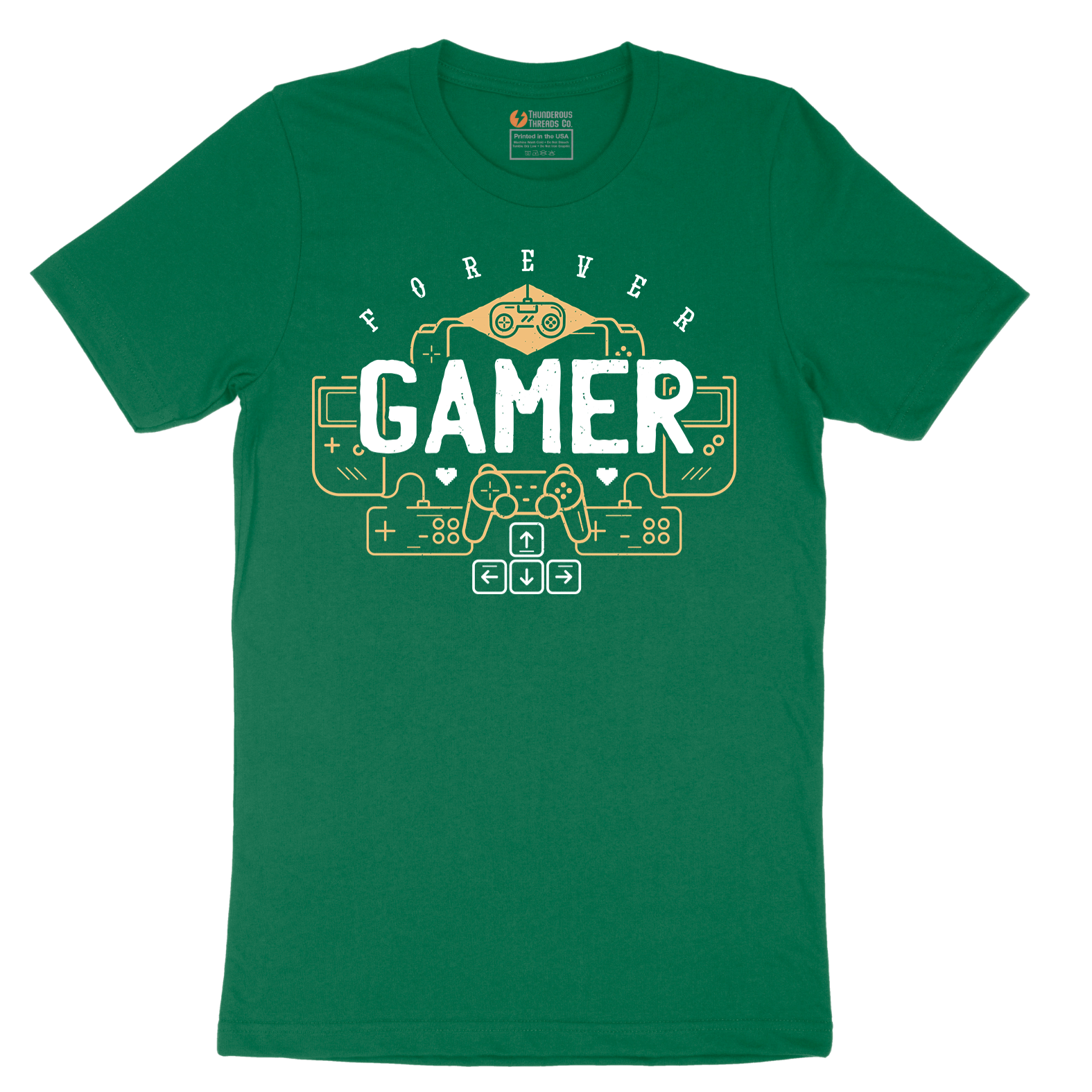 Forever Gamer - Mens T-Shirt - Sizes S - 6XL