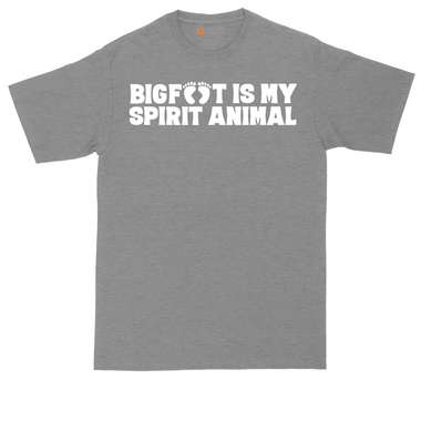 Bigfoot is My Spirit Animal_White