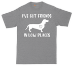 I've Got Friends in Low Places | Mens Tall T-Shirt