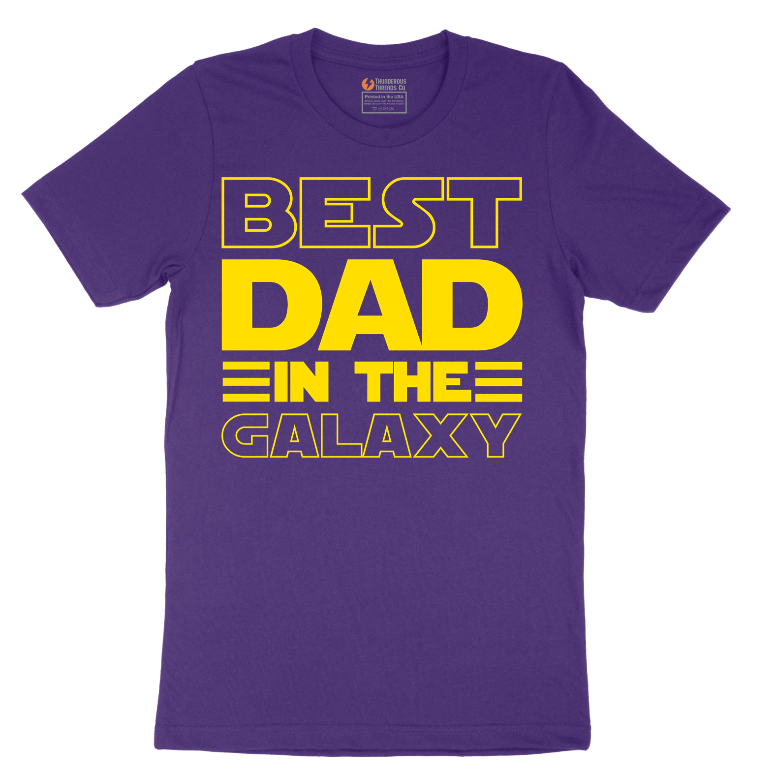 Best Dad in the Galaxy - Mens T-Shirt - Sizes S - 6XL
