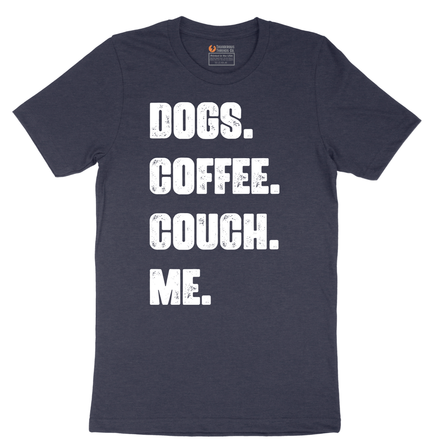 Dogs Coffee Couch Me - Mens T-Shirt - Sizes S - 6XL