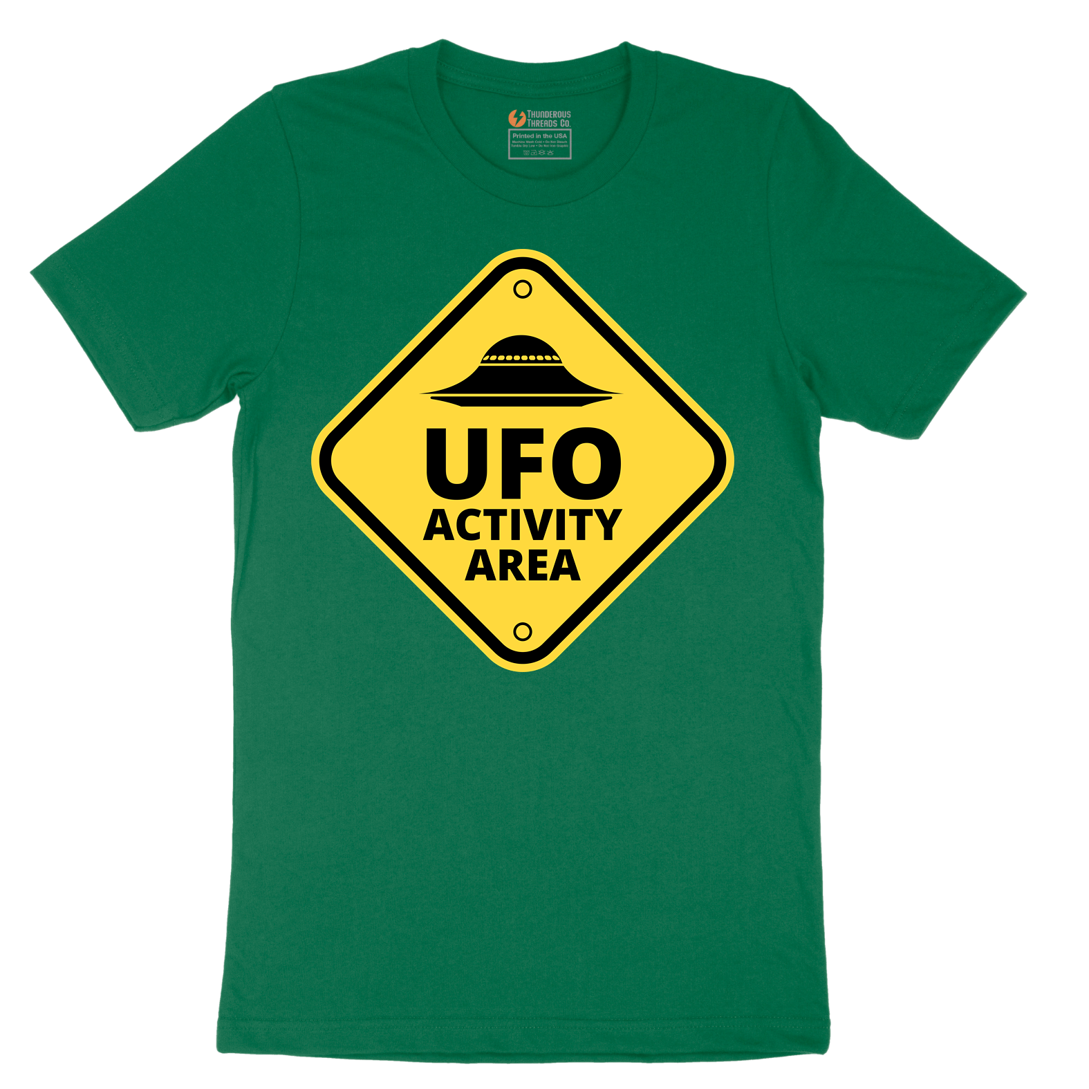 UFO Activity Area - Mens T-Shirt - Sizes S - 6XL