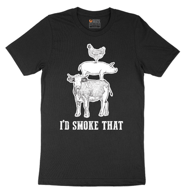 I'd Smoke That_Original Design - Mens T-Shirt - Sizes S - 6XL