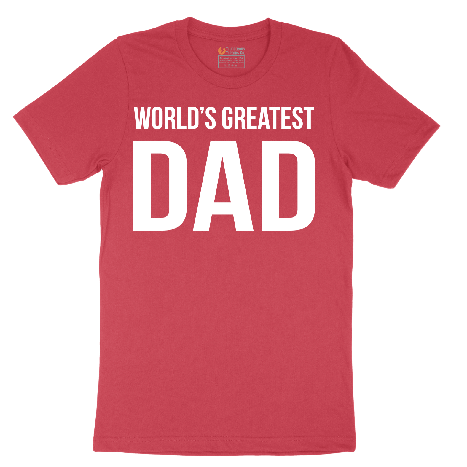 Worlds Greatest Dad - Mens T-Shirt - Sizes S - 6XL