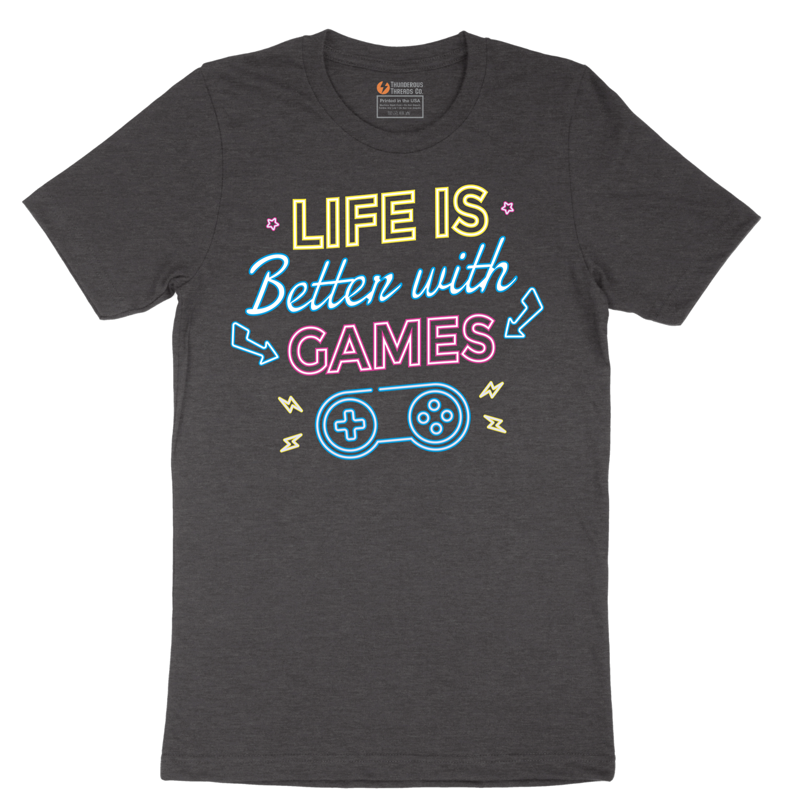 LIfe is Better with Games - Mens T-Shirt - Sizes S - 6XL