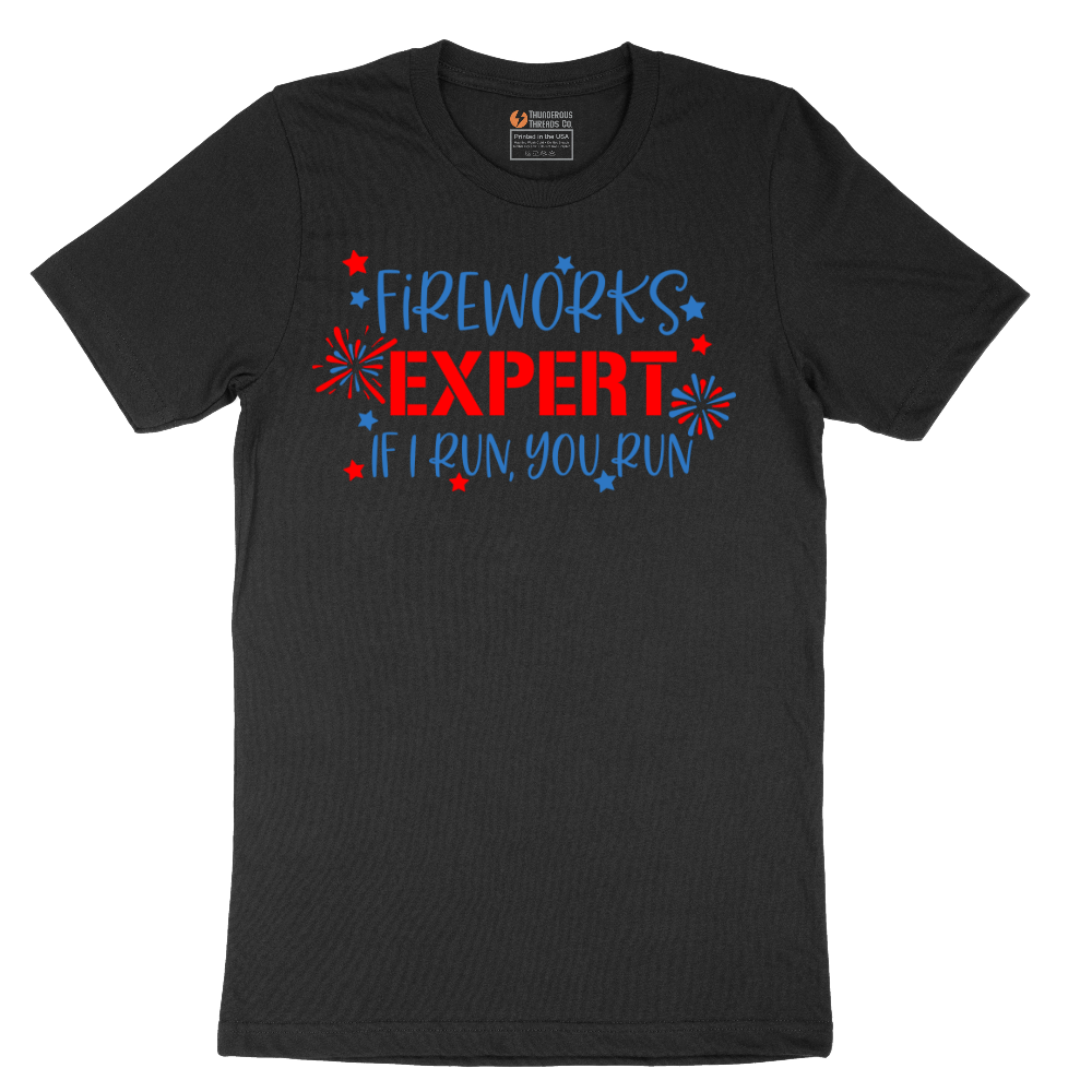Fireworks Expert - Mens T-Shirt - Sizes S - 6XL