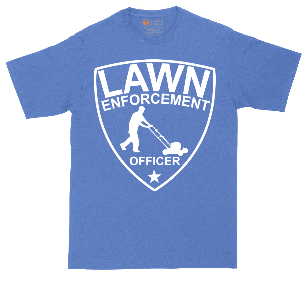 Lawn Enforcement Officer_Push Mower Version | Mens Tall T-Shirt