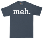 Meh White - Mens Tall T-Shirt