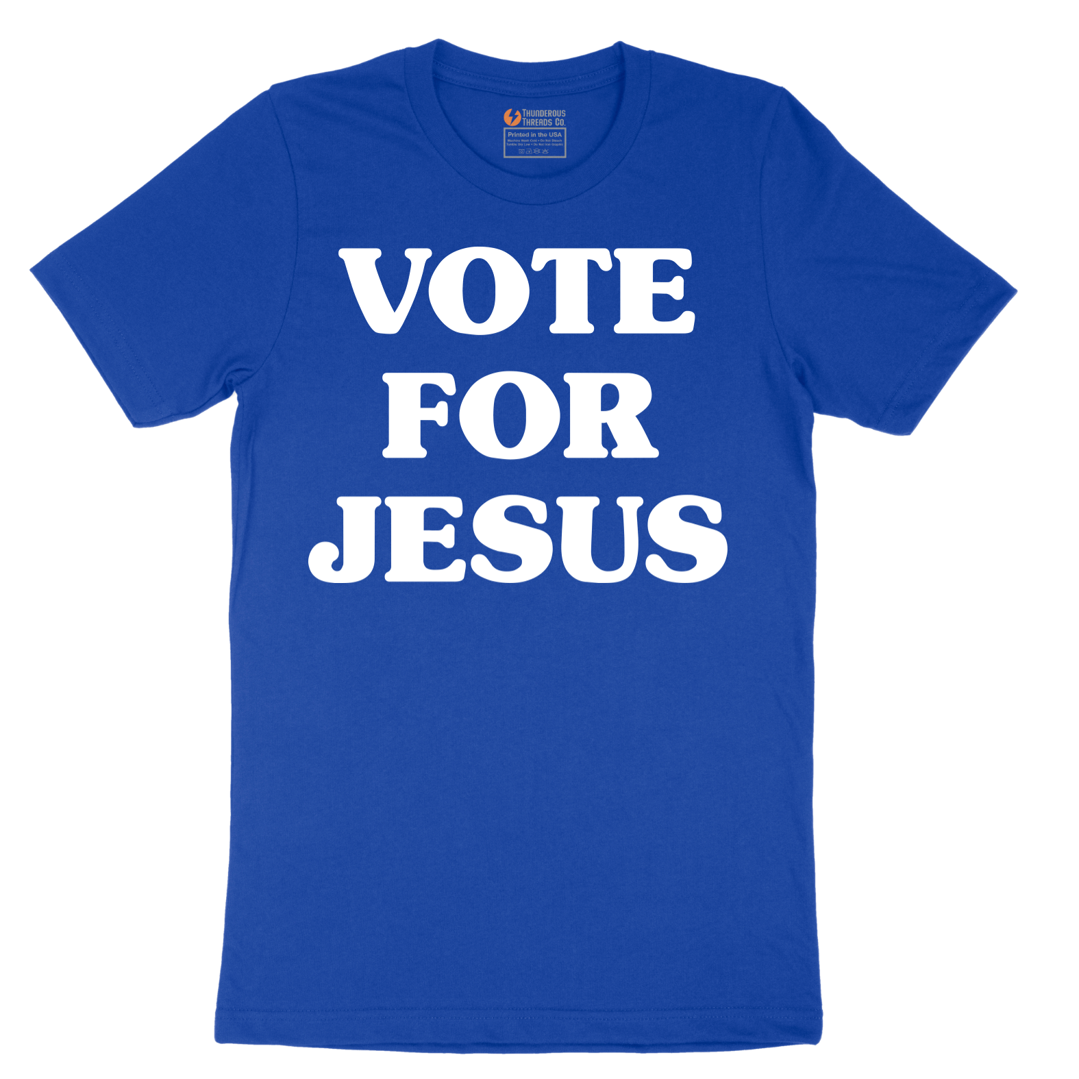 Vote for Jesus - Mens T-Shirt - Sizes S - 6XL