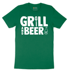 Grill and Beer - Mens T-Shirt - Sizes S - 6XL