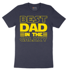 Best Dad in the Galaxy - Mens T-Shirt - Sizes S - 6XL