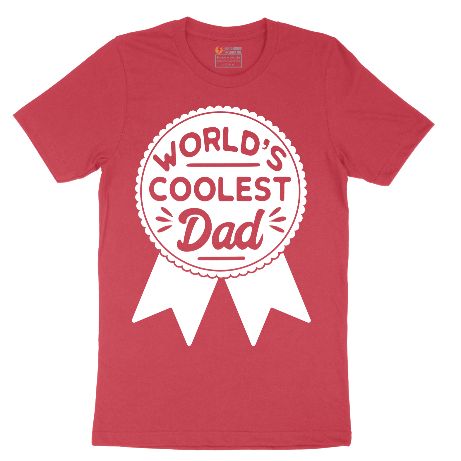 Worlds Coolest Dad - Mens T-Shirt - Sizes S - 6XL
