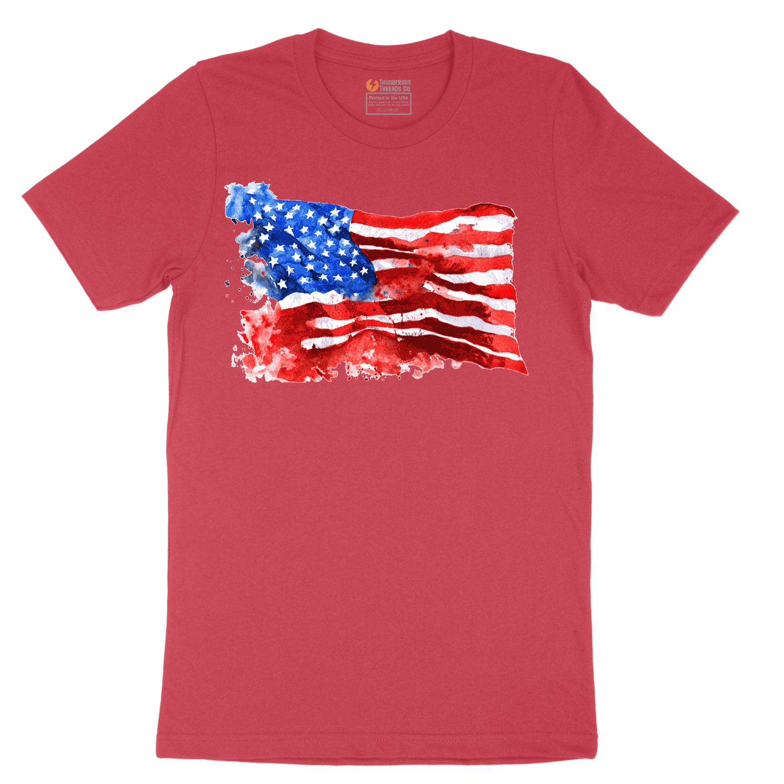 USA Flag Grunge - Mens T-Shirt - Sizes S - 6XL