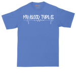 My Blood TypeIs Coffee | Mens Tall T-Shirt