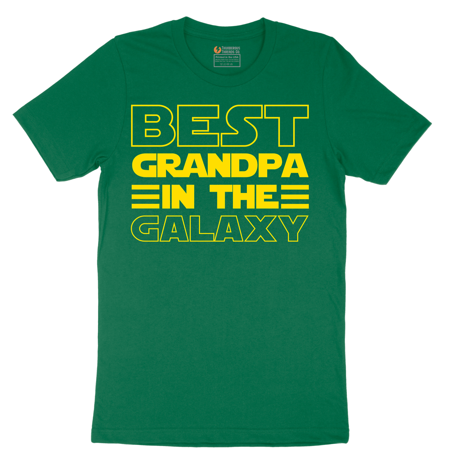 Best Grandpa in the Galaxy - Mens T-Shirt - Sizes S - 6XL