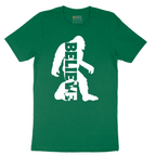 Bigfoot Believe - Mens T-Shirt - Sizes S - 6XL