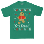 Oh Snap Ugly Christmas Sweater | Mens Tall T-Shirt