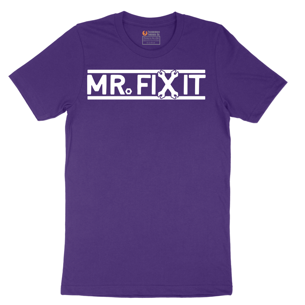 Mr Fix It - Mens T-Shirt - Sizes S - 6XL