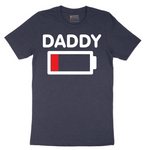 Daddy Low Battery - Mens T-Shirt - Sizes S - 6XL