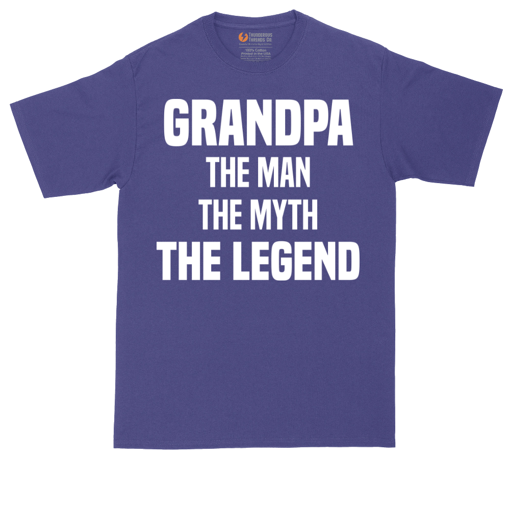 Grandpa_The Man The Myth The Legend | Mens Tall T-Shirt