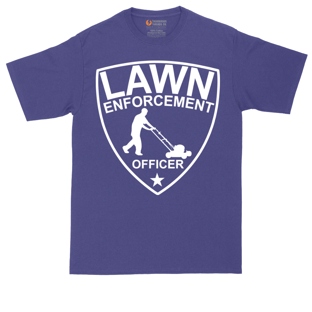 Lawn Enforcement Officer_Push Mower Version | Mens Tall T-Shirt