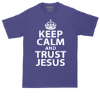 Keep Calm and Trust Jesus | Mens Tall T-Shirt