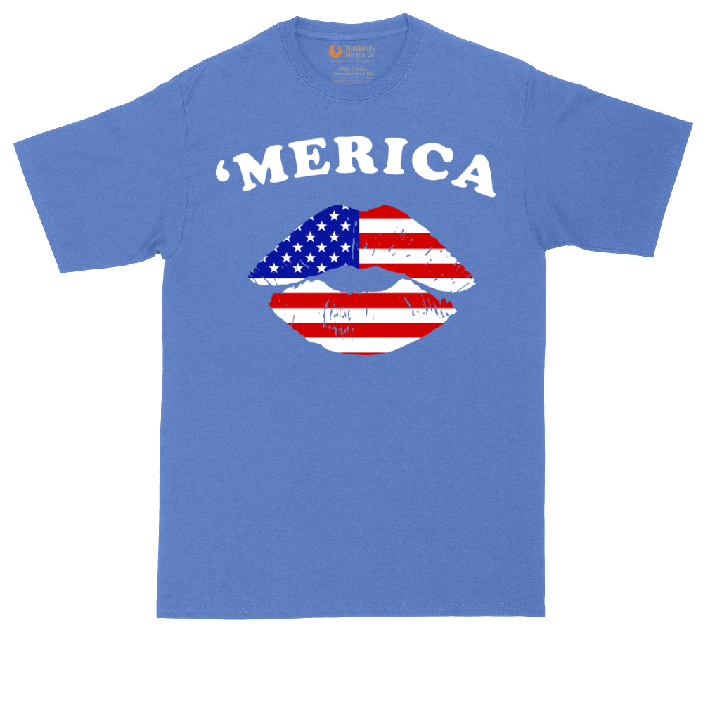 America Lips | Mens Tall T-Shirt