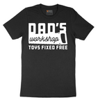 Dads Workshop Toys Fixed Free - Mens T-Shirt - Sizes S - 6XL
