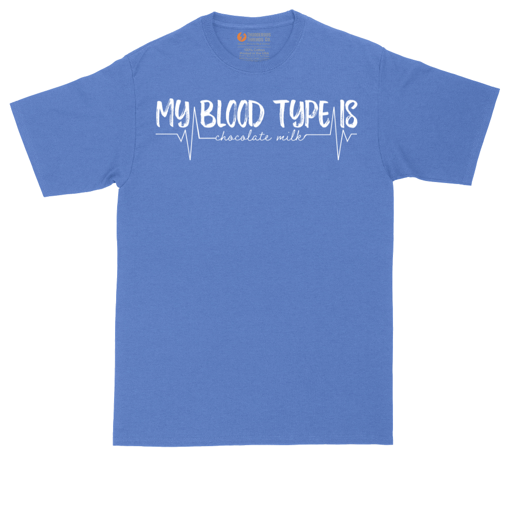 My Blood Type is Chocolate Milk | Mens Tall T-Shirt