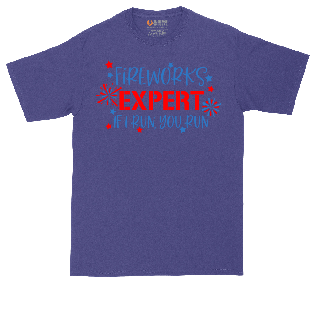 Fireworks Expert | Mens Tall T-Shirt
